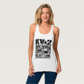 KV-2 zware sovjettank Tanktop (Volledige Voorkant)