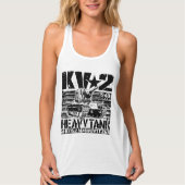 KV-2 zware sovjettank Tanktop (Voorkant)