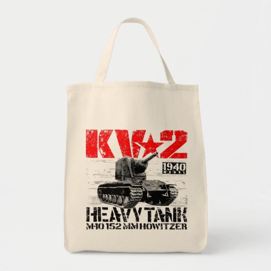 KV-2 zware sovjettank Tote Bag (Voorkant)