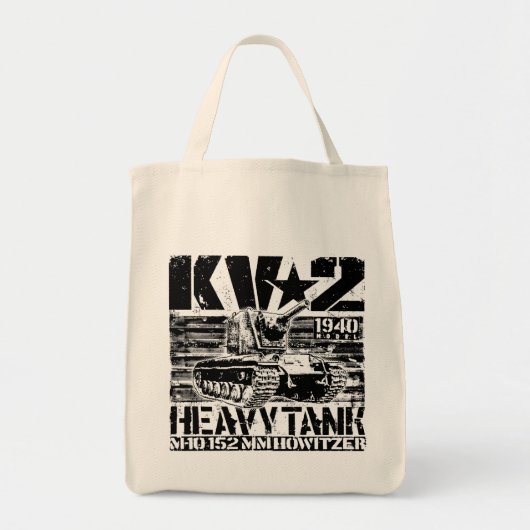 KV-2 zware sovjettank Tote Bag (Voorkant)
