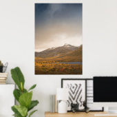Kvaløya Autumn Landscape Poster (Thuiskantoor)