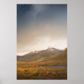 Kvaløya Autumn Landscape Poster (Voorkant)