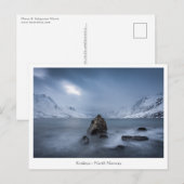 Kvaløya Briefkaart (Voorkant / Achterkant)