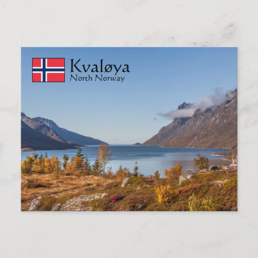 Kvaloya Island Briefkaart (Voorkant)