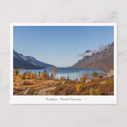 Kvaloya Island Briefkaart (Voorkant)