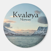 Kvaloya Island Magneet (Voorkant)