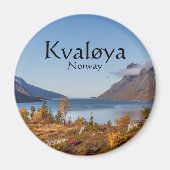 Kvaloya Island Magneet (Voorkant)