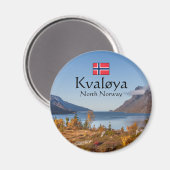 Kvaloya Island Magneet (Voorkant / Achterkant)