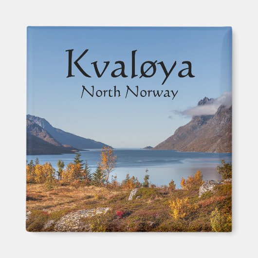 Kvaloya Island Magneet (Voorkant)