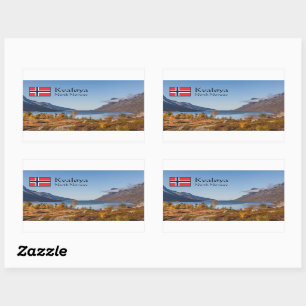 Kvaloya Island Rechthoekige Sticker