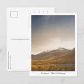 Kvaløya North Noorwegen Briefkaart (Voorkant / Achterkant)