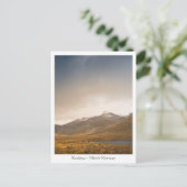 Kvaløya North Noorwegen Briefkaart (Staand voorkant)