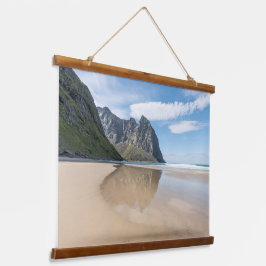 Kvalvika Lofoten Norway Hangend Wandkleed