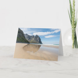 Kvalvika Lofoten Norway Kaart