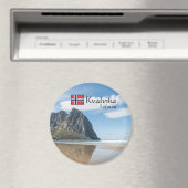 Kvalvika Lofoten Norway Magneet (Insitu (Vaatwasser))