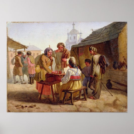 Kvas Seller, 1862 Poster (Voorkant)