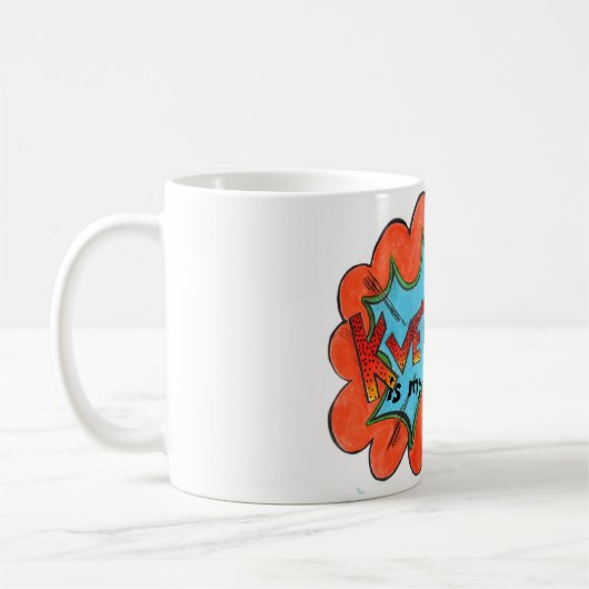 Kvetching is mijn Superpower: Funny Quote Mok (Links)