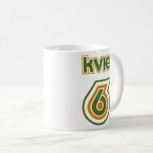 KVIE Retro Mok 70's Logo (Voorkant rechts)