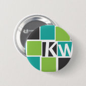 KW Accessoires Ronde Button 5,7 Cm (Voorkant /achterkant)