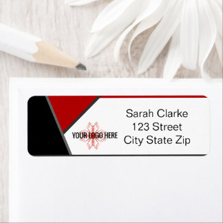 KW-kleuren retourlabel Etiket