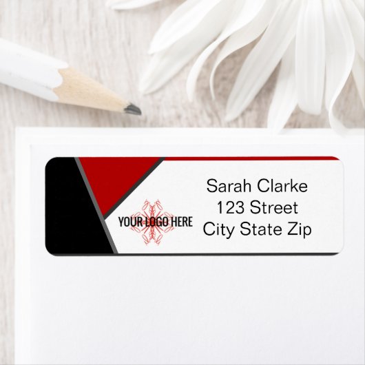 KW-kleuren retourlabel Etiket (Insitu)