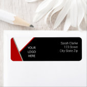 KW-kleuren retourlabel Etiket (Insitu)