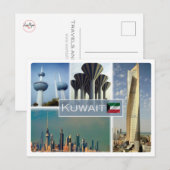 KW Kuwait - Briefkaart (Voorkant / Achterkant)