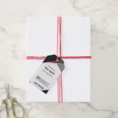 KW Legacy driehoek ontwerp agent Cadeaulabel (Met Touw)