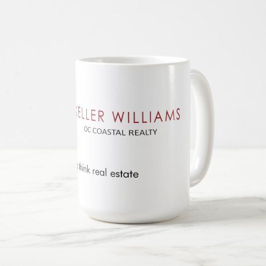 KW re:ding vastgoed witte mok (Voorkant rechts)