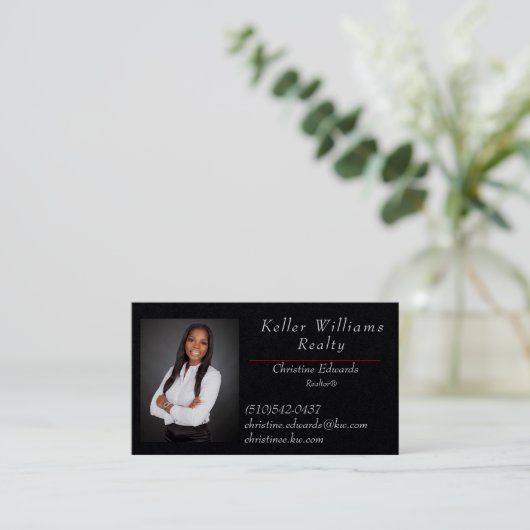 KW visitekaartje (Staand voorkant)