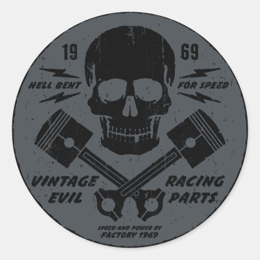  Kwaad 012B Ronde Sticker (Voorkant)