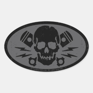 Kwaad 015B Ovale Sticker