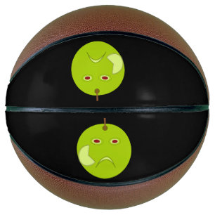 Kwaad Apple met Scar Halloween Basketball Mini Basketbal