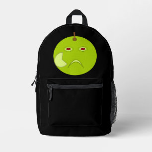 Kwaad Apple met Scar Halloween Bedrukte Rugzak