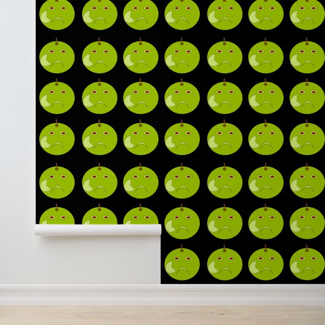 Kwaad Apple met Scar Halloween Behang (Applicatie)