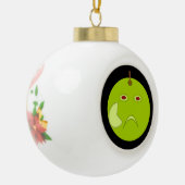 Kwaad Apple met Scar Halloween Ornament (Links)