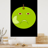 Kwaad Apple met Scar Halloween Poster (Keuken)