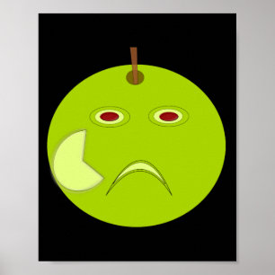 Kwaad Apple met Scar Halloween Poster