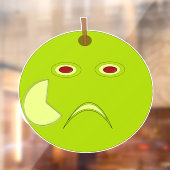 Kwaad Apple met Scar Halloween Raamsticker (Vel 2)