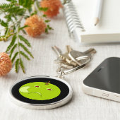 Kwaad Apple met Scar Halloween Sleutelhanger (Zijkant)