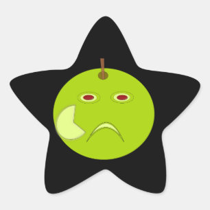 Kwaad Apple met Scar Halloween Stickers