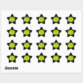 Kwaad Apple met Scar Halloween Stickers (Vel)