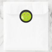 Kwaad Apple met Scar Halloween Stickers (Tas)