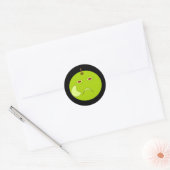 Kwaad Apple met Scar Halloween Stickers (Envelop)