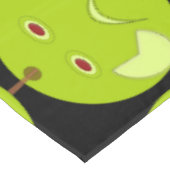 Kwaad Apple met Scar Halloween Tablecloth Tafelkleed (Gekanteld)