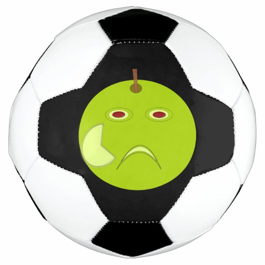 Kwaad Apple met Scar Halloween Voetbal (Voorkant)