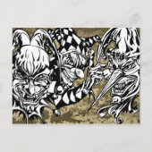 Kwaad, blaadjes briefkaart (Voorkant)