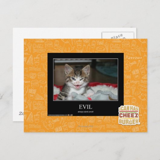 Kwaad Briefkaart (Voorkant / Achterkant)