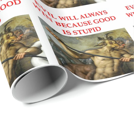 kwaad cadeaupapier (Rol Hoek)