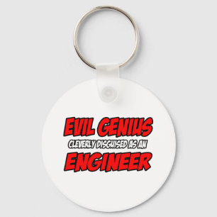 Kwaad Genius... ingenieur Sleutelhanger